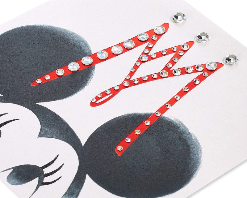 Papyrus Disney Blank Card (Minnie with Crown) - Image 5